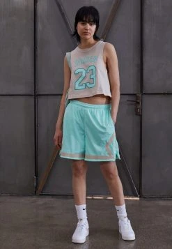 Jordan HERITAGE DIAMOND - Shorts - Mint Foam/sanddrift , Mujer