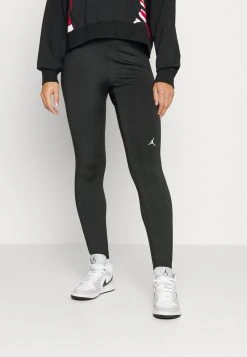 Jordan CORE - Leggings - Black/white , Mujer