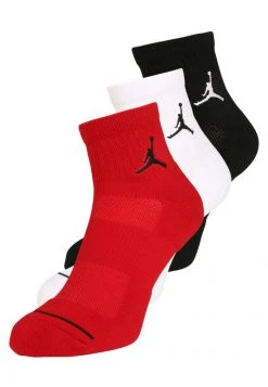 Jordan JUMPMAN 3 PACK - Calcetines De Deporte - Black/white/gym Red , Hombre