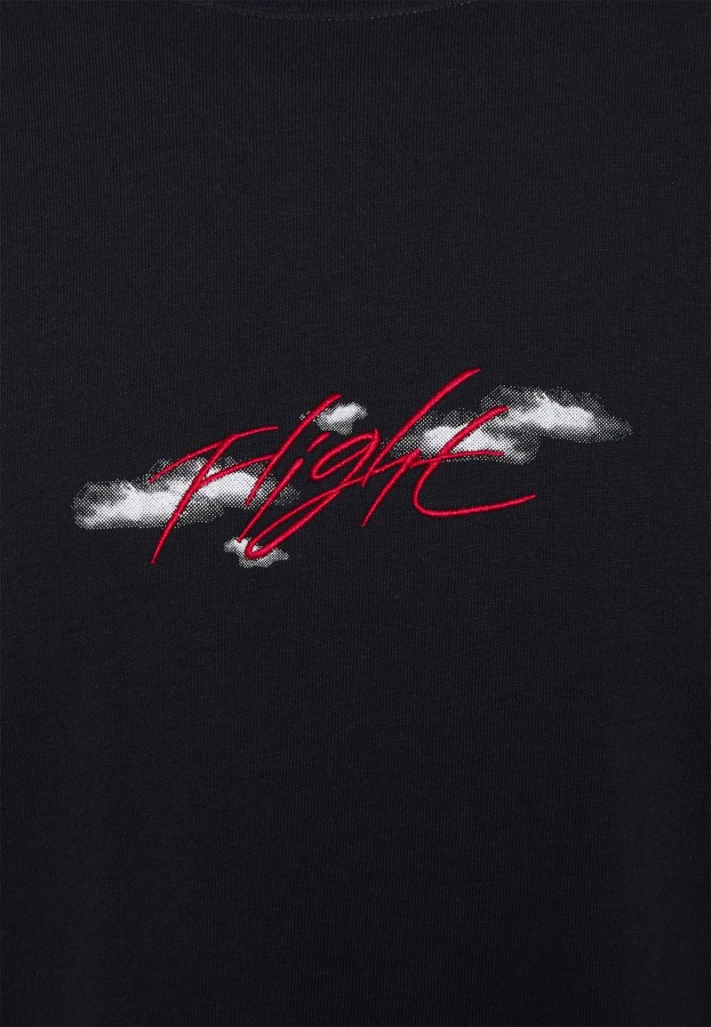 Jordan CREW - Camiseta De Manga Larga - Black/white , Hombre - Imagen 5