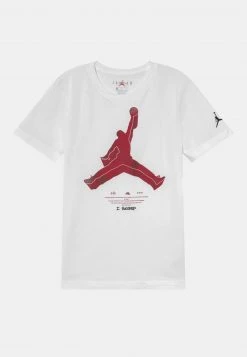 Jordan JUMPMAN ACTION UNISEX - Camiseta Estampada - White , Unisexo