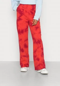 Jordan HERITAGE PANT - Pantalones Deportivos - Crimson/mystic Hibiscus/black , Mujer