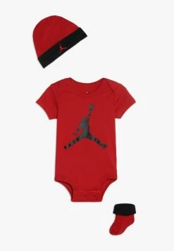 Jordan JUMPMAN SET UNISEX - Camiseta Estampada - Gym Red/black , Niños
