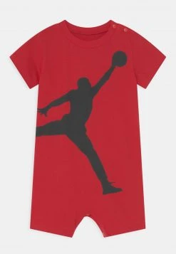 Jordan JUMPMAN KNIT ROMPER - Mono - Gym Red , Niños