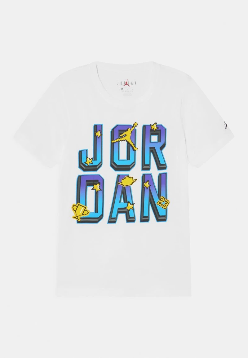 Jordan PIXEL PLAY - Camiseta Estampada - White, Niños