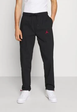 Jordan PANT - Pantalones Deportivos - Black/gym Red , Hombre