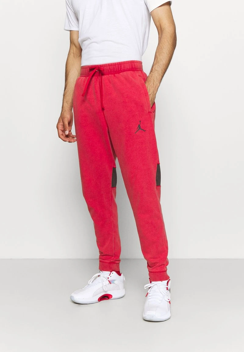 Jordan AIR PANT - Pantalones Deportivos - Gym Red/black , Hombre