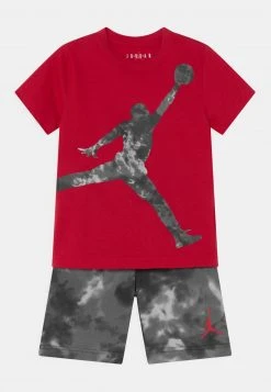 Jordan JUMBO JUMPMAN PRINT SET - Camiseta Estampada - Black , Niños