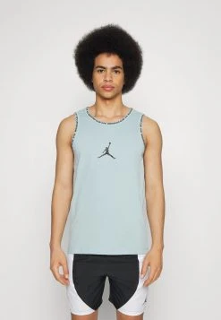 Jordan BREAKFAST CLUB TANK - Top - Ocean Cube/black , Hombre