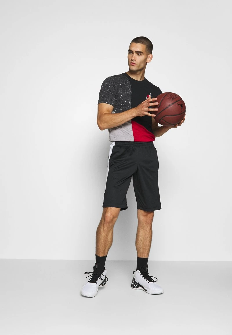 Jordan AIR DRY SHORT - Pantalón Corto De Deporte - Black/white, Hombre - Imagen 2