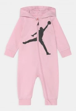 Jordan JUMPMAN HOODED COVERALL - Mono - Pink Foam , Niños
