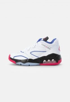 Jordan POINT LANE - Zapatillas Altas - White/rush Pink/med Blue/black/gold , Hombre