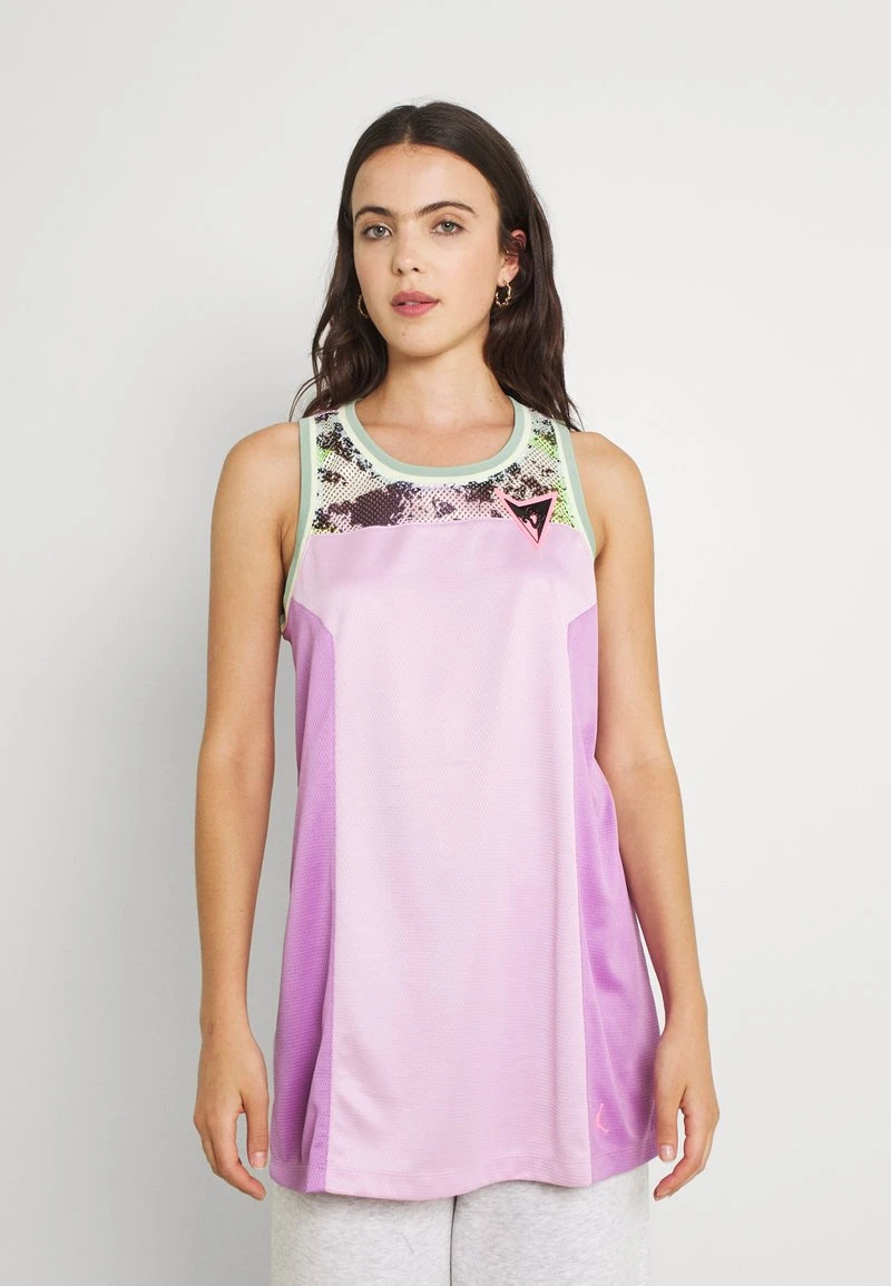 JORDAN HEATWAVE DAMENTRIKOT - Top - Light Arctic Pink/violet Shock/sunset Pulse , Mujer