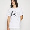 Jordan JUMPMAN BOX CREW - Camiseta Estampada - White/black , Hombre