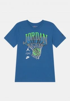 Jordan HOOP STYLE TEE - Camiseta Estampada - Marina Blue , Niños