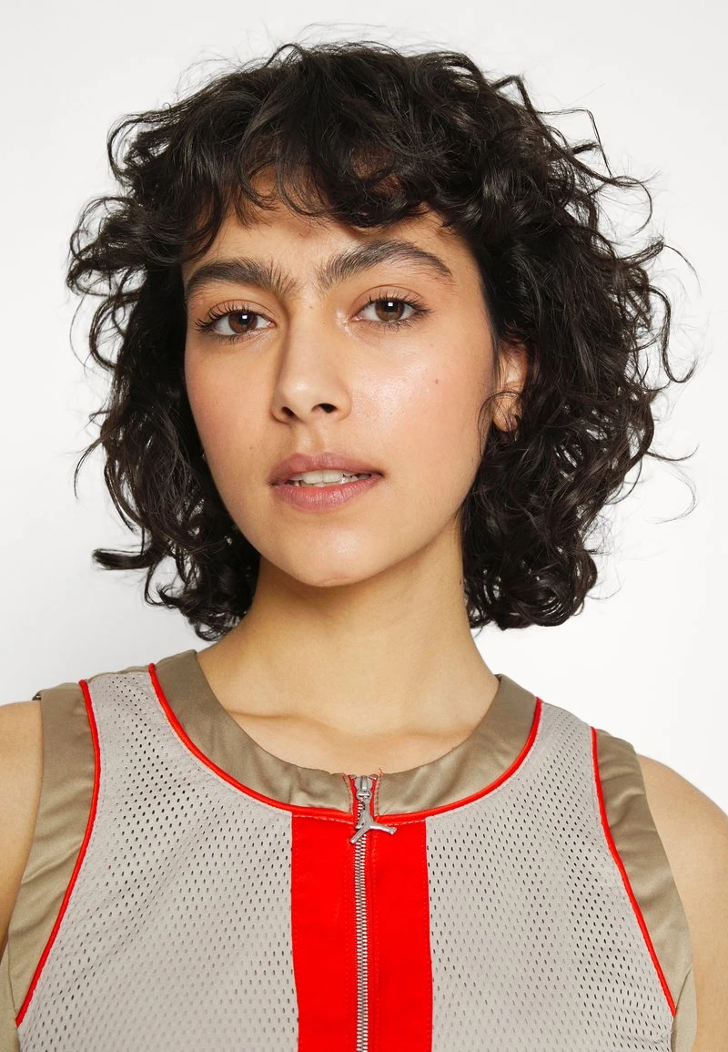 Jordan NEW CLASSICS DRESS - Vestido Informal - Khaki/moon Particle/brushed Silver , Mujer - Imagen 4