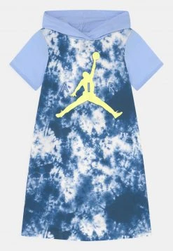 Jordan CLOUD DYE HOODED DRESS - Vestido Ligero - Marina Blue, Niños