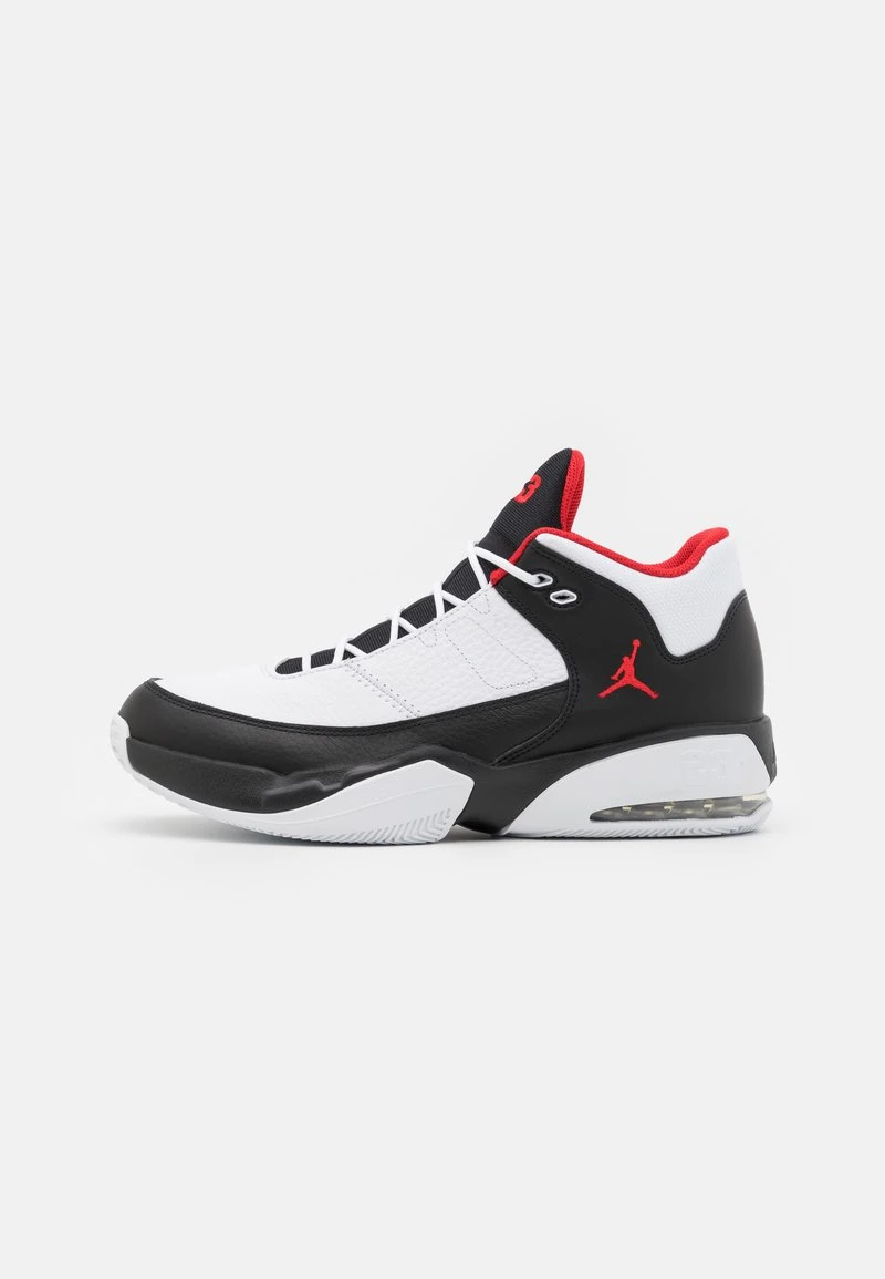 Jordan MAX AURA 3 - Zapatillas Altas - White/university Red/black, Hombre