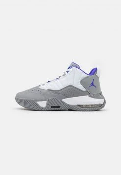 Jordan STAY LOYAL - Zapatillas Altas - White/indigo Burst/particle Grey, Hombre