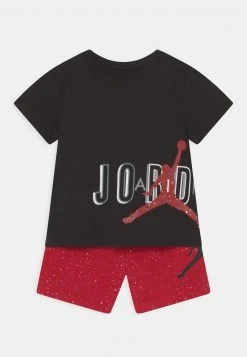 Jordan SPECKLE AIR JUMBLED SET UNISEX - Camiseta Estampada - Gym Red , Unisexo