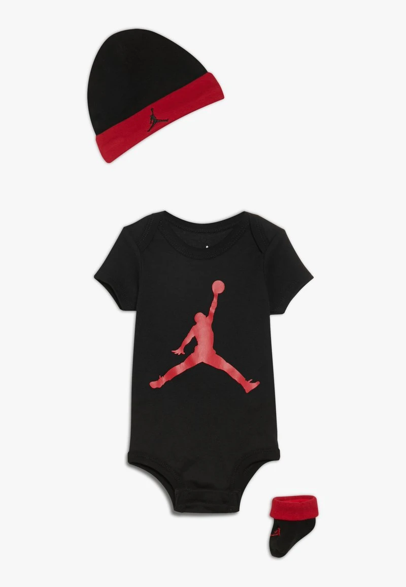 Jordan JUMPMAN SET UNISEX - Camiseta Estampada - Black/gym Red , Niños