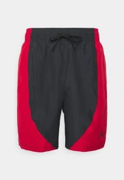 Jordan SHORT - Pantalón Corto De Deporte - Black/gym Red , Hombre