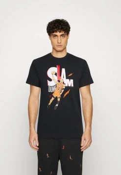 Jordan GAME CREW - Camiseta Estampada - Black , Hombre