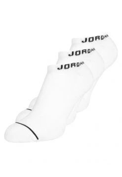 Jordan JUMPMAN NO-SHOW 3 PACK - Calcetines Tobilleros - White/black , Hombre