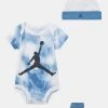 Jordan TYE DYE SET UNISEX - Camiseta Estampada - University Blue , Unisexo