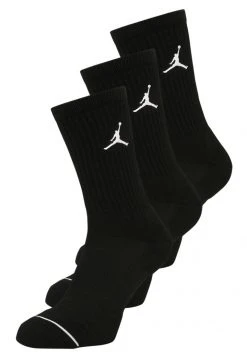 Jordan JUMPMAN CREW 3 PACK - Calcetines De Deporte - Black, Hombre