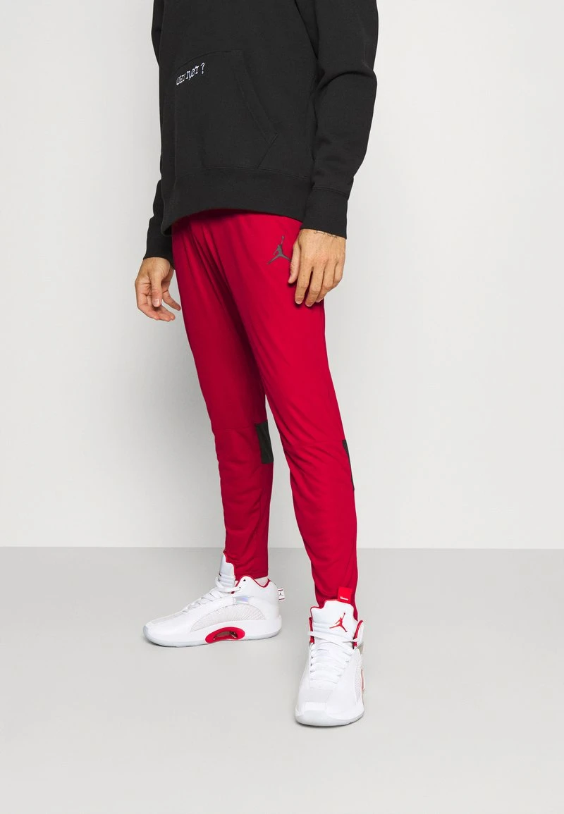 Jordan AIR PANT - Pantalones Deportivos - Gym Red/black , Hombre