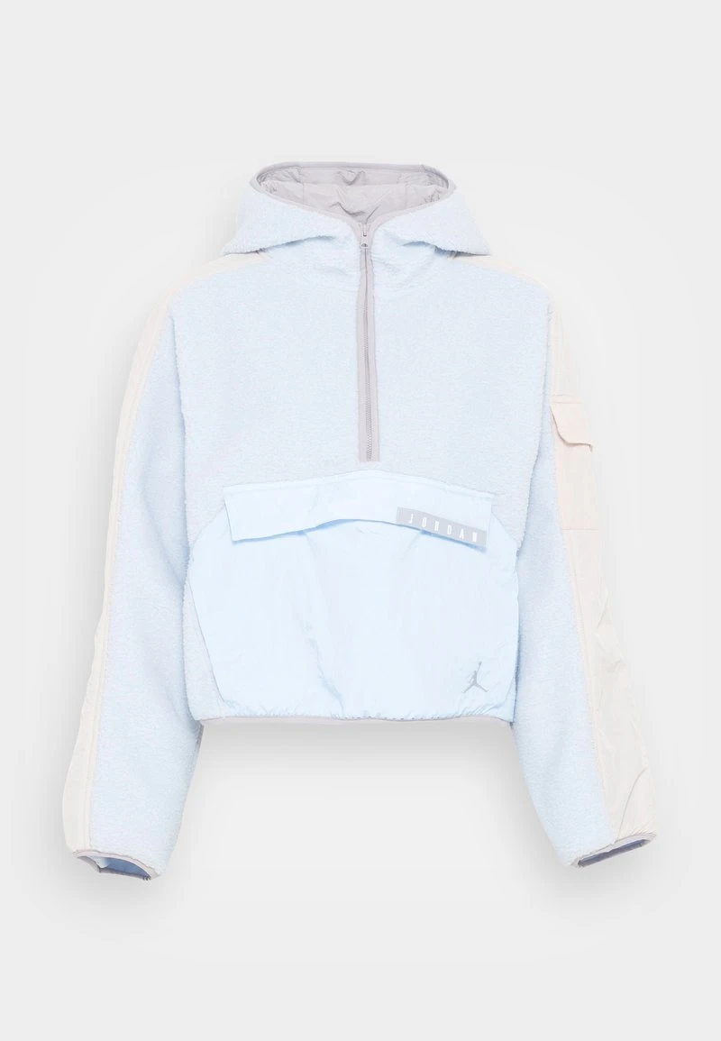 Jordan HOODIE - Jersey Con Capucha - Celestine Blue/oatmeal/college Grey , Mujer - Imagen 4