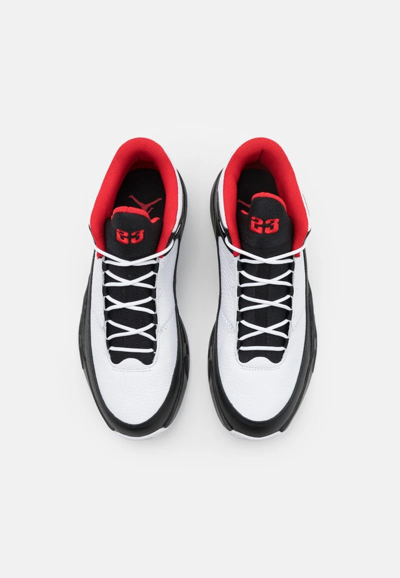 Jordan MAX AURA 3 - Zapatillas Altas - White/university Red/black, Hombre - Imagen 4