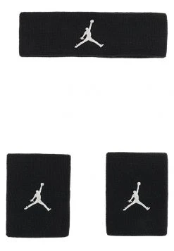 Jordan JUMPMAN HEADBAND - Muñequera - Black , Unisexo