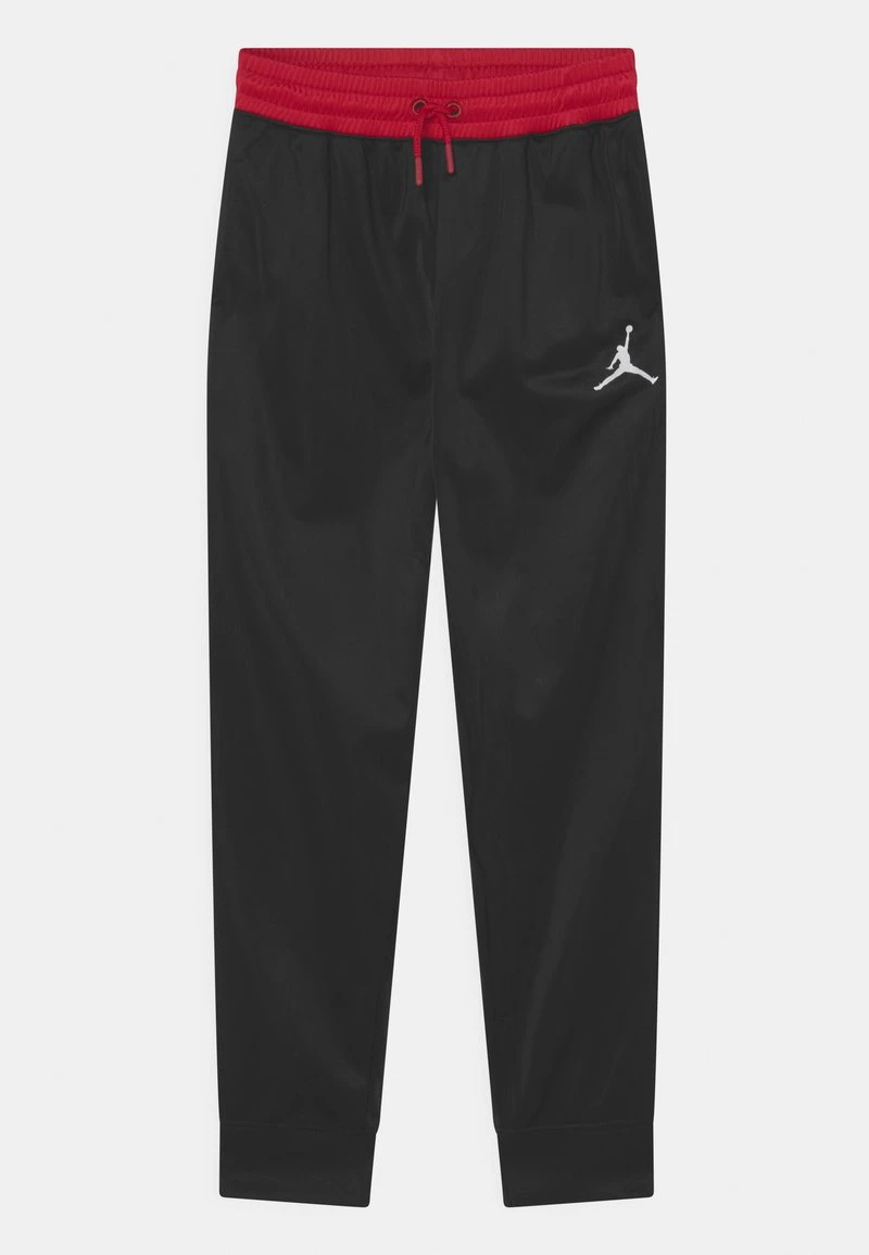 Jordan TAPE PANT - Pantalones Deportivos - Black/gym Red, Niños