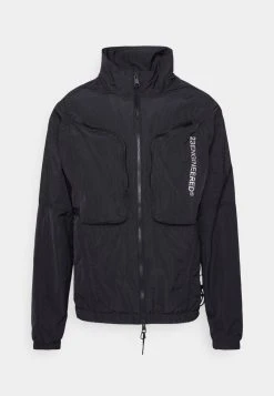 Jordan TRACK - Chaqueta De Entrenamiento - Black/atomic Green , Hombre