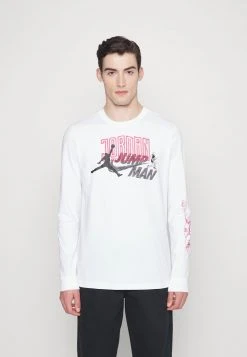 Jordan BRAND CREW - Camiseta De Manga Larga - White , Hombre