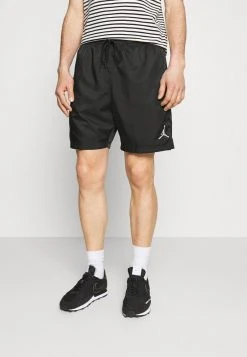 Jordan JUMPMAN POOLSIDE - Shorts - Black/white , Hombre