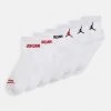 JORDAN LEGEND ANKLE 6 PACK - Calcetines De Deporte - White, Niños