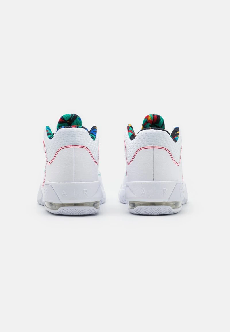 Jordan MAX AURA 3 - Zapatillas Altas - White/black/roma Green/university Red/pollen/game Royal, Hombre - Imagen 3