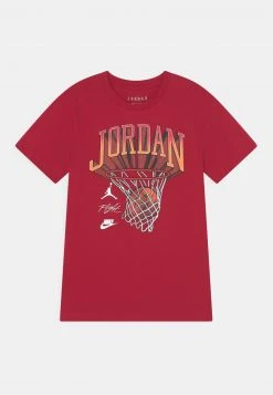Jordan HOOP STYLE TEE - Camiseta Estampada - Gym Red, Niños