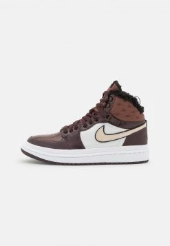 AIR JORDAN 1 ACCLIMATE - Zapatillas Altas - Brown Basalt/oatmeal/light Chocolate/black/offwhite/white , Mujer