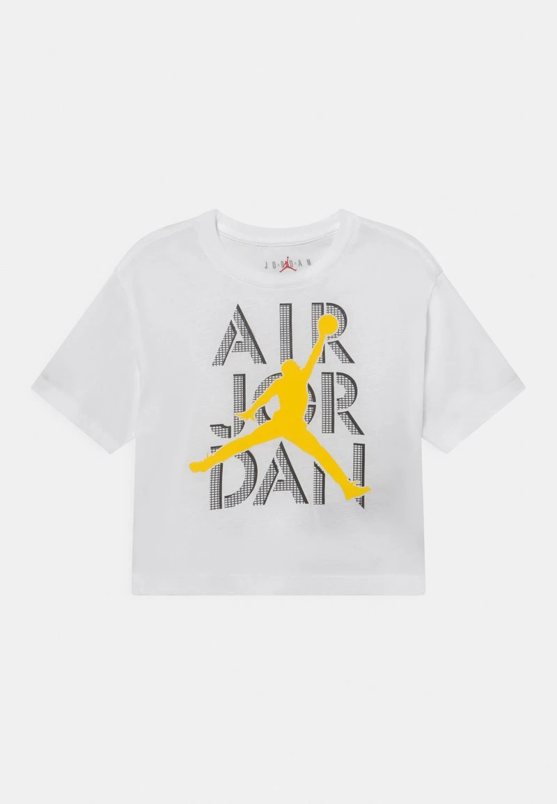 Jordan LIGHTNING STACK - Camiseta Estampada - White , Niños