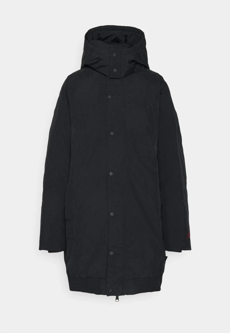 Jordan ESSEN - Abrigo De Plumas - Black/varsity Red , Mujer