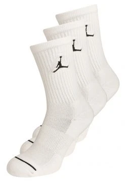Jordan JUMPMAN CREW 3 PACK - Calcetines De Deporte - White/black, Hombre