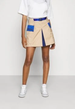Jordan NEXT UTILITY SKIRT - Minifalda - Hemp/game Royal/blue Lagoon, Mujer