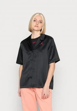 Jordan HERITAGE - Camisa - Black/gym Red , Mujer