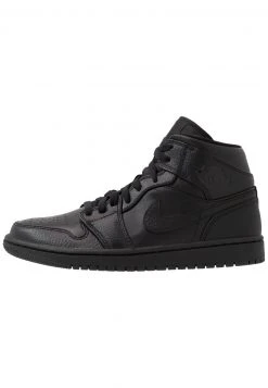AIR JORDAN 1 MID - Zapatillas Altas - Black , Hombre