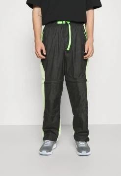 Jordan TRACK PANT - Pantalones Deportivos - Black/light Liquid Lime/electric Green , Hombre