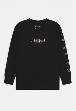 Jordan CITY TO CITY TEE - Camiseta De Manga Larga - Black , Niños